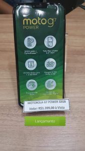 Exclusivo Moto G7 Power Brasil 2