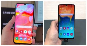 Samsung Galaxy A70 Vs Samsung Galaxy A50