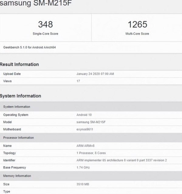 Samsung-Galaxy-M21-geekbench