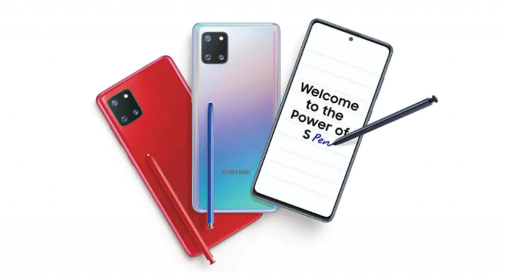 samsung galaxy note 10 lite price and features