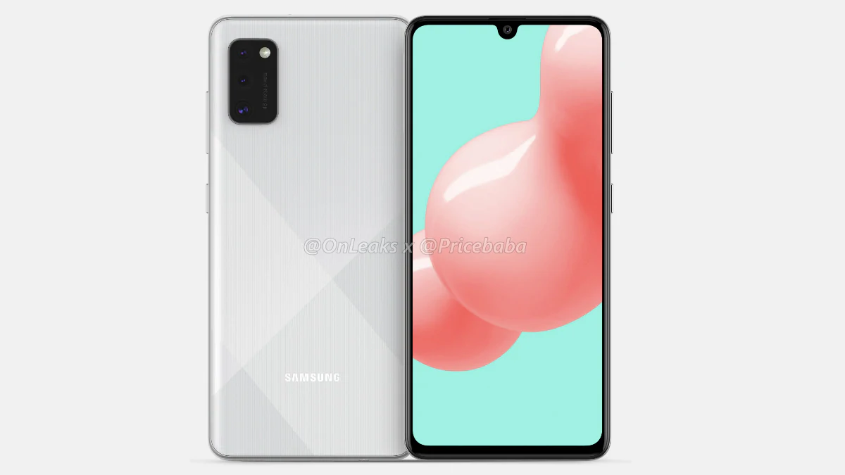 Samsung Galaxy A41 Renders Leaked