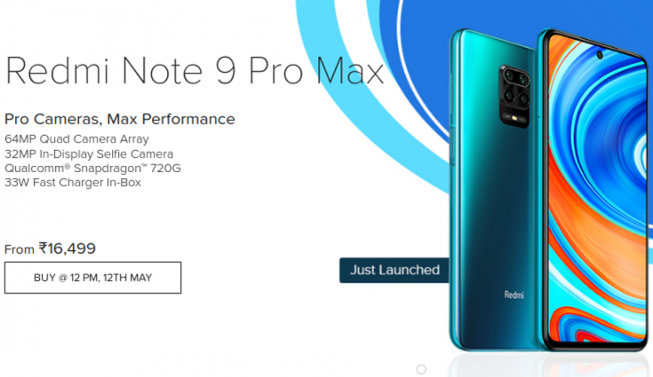 Redmi Note 9 Pro Max