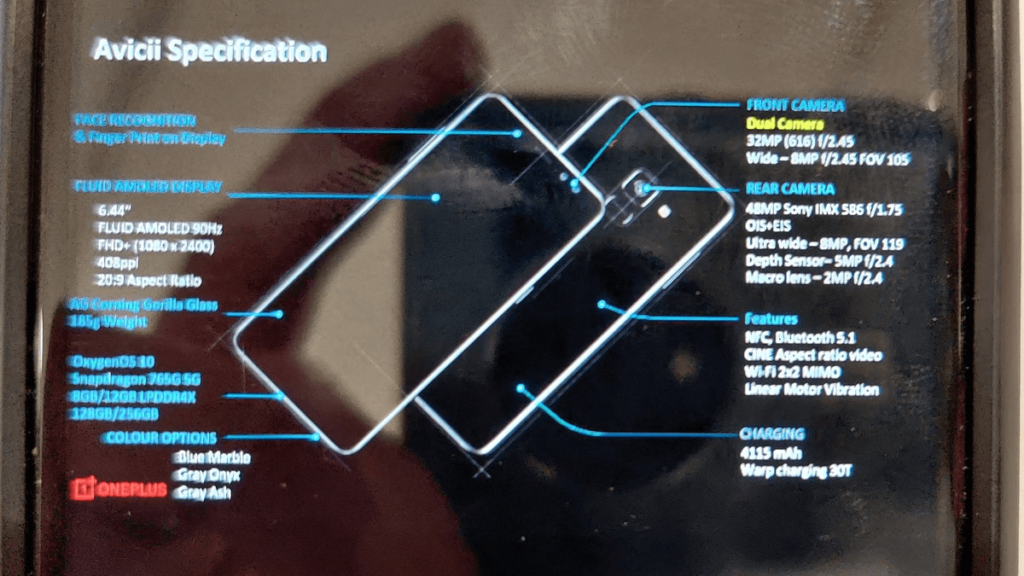 Oneplus Nord Specifications