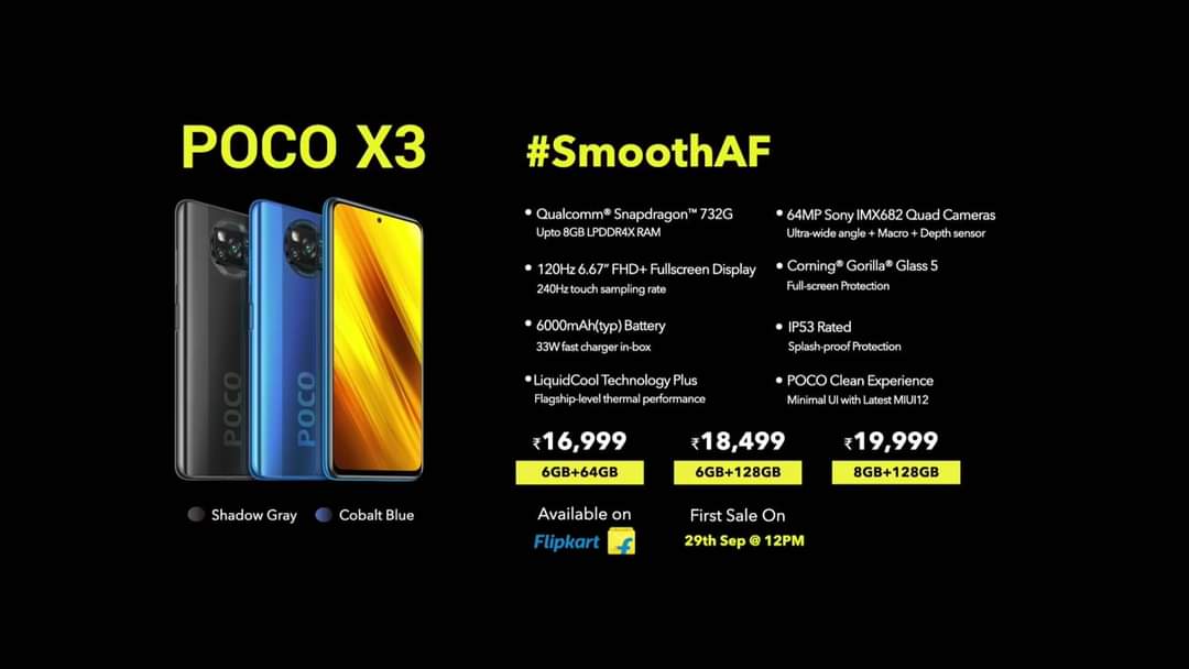 Poco X3 Announced In India Price Starts At Rs 16999 Digital Web Review 8124