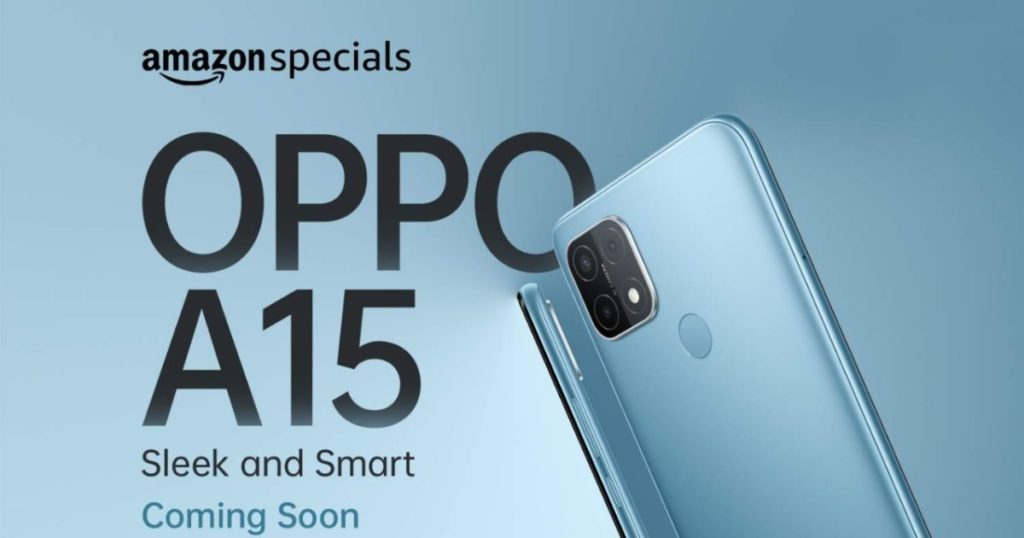 Oppo A15 Listed On Amazon