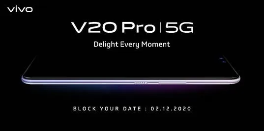 Vivo V20 Pro Launch