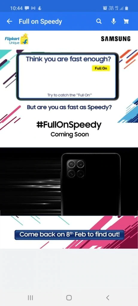 Galaxy F Series Phone India Launch