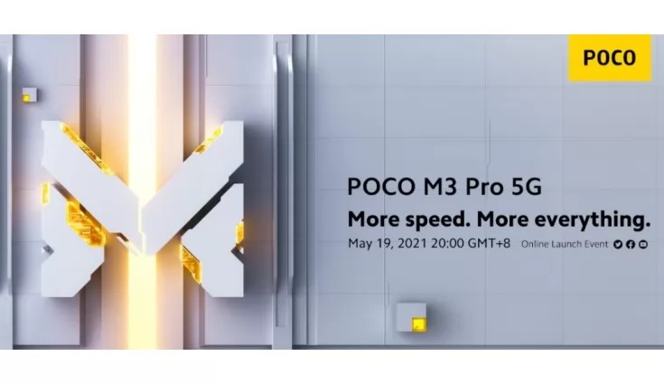 Poco M3 Pro 5g To Be Announced On May 19