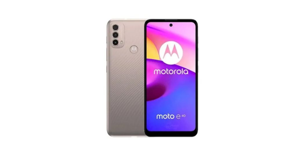 Moto E40 1