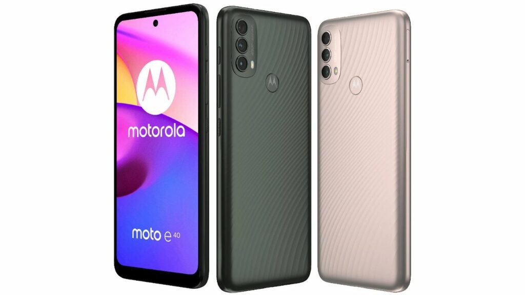 Moto E40 Launched In India